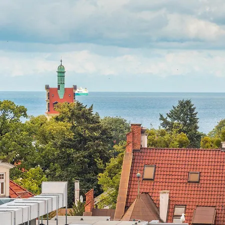 Słoneczne Z Widokiem Na Morze Apartament