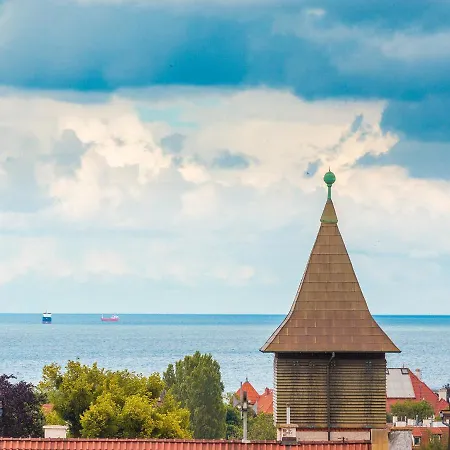 Sloneczne Z Widokiem Na Morze Apartmán