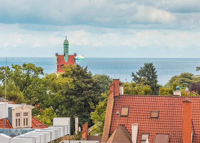 Sloneczne Z Widokiem Na Morze Apartmán